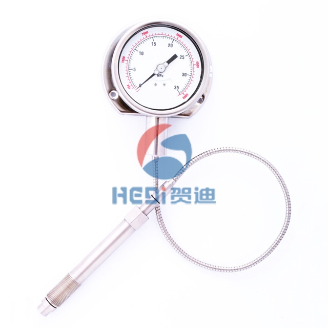 HDP124G高溫熔體壓力表應用于橡膠塑料蒸汽鍋爐等機械設備的高溫流體熔體氣體介質測量