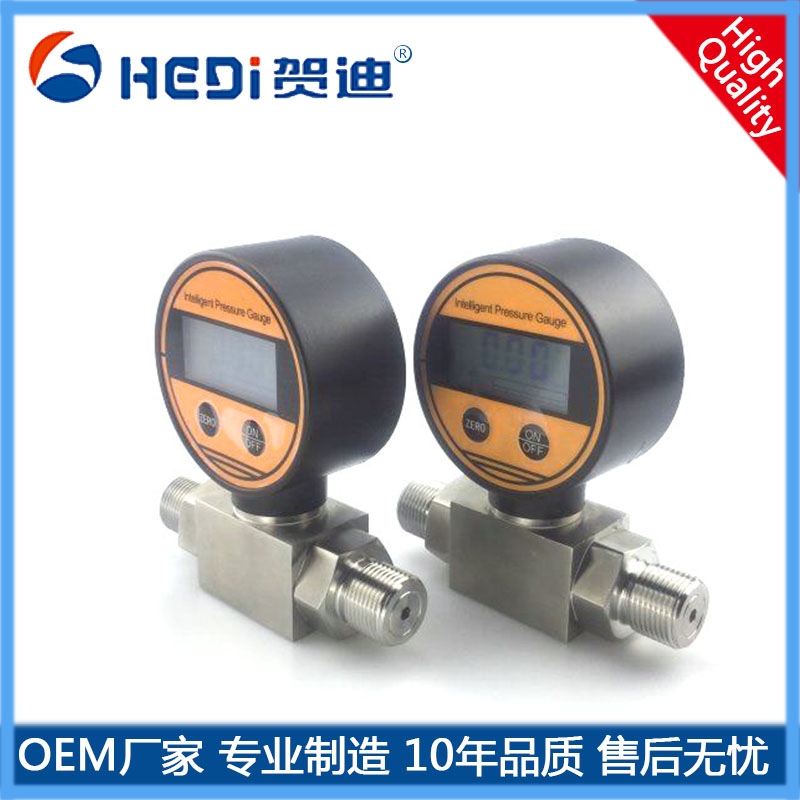 HDB108電池?cái)?shù)字差壓表應(yīng)用于水電化工液壓機(jī)械等行業(yè)對(duì)流介質(zhì)壓力測量與控制